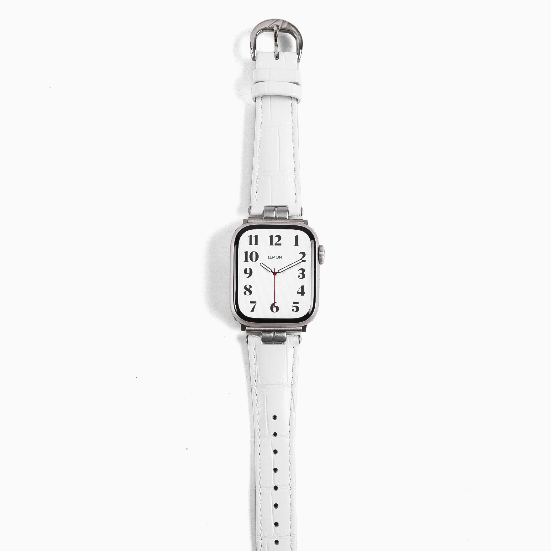 Urban Leather Apple Watch Strap - White 2313