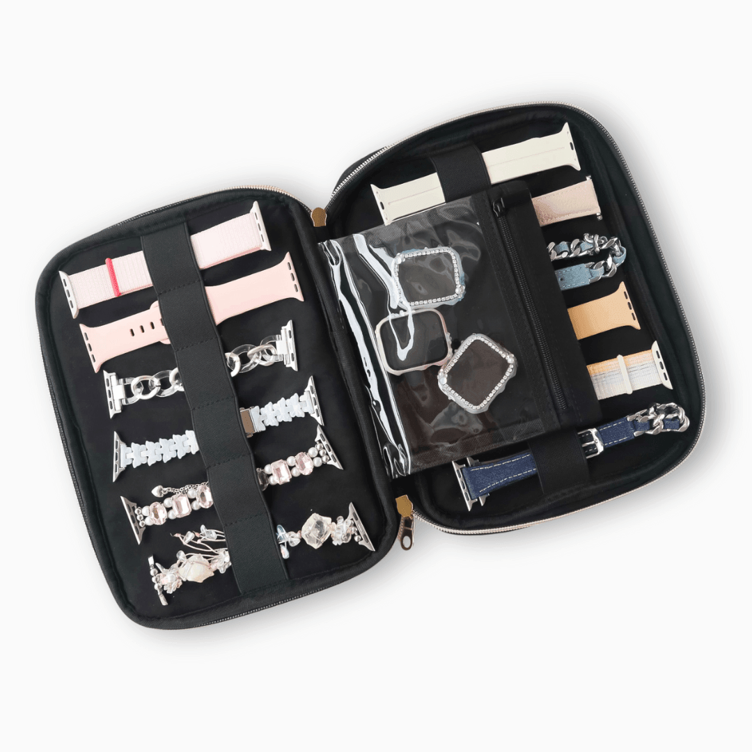 Velvet Watch Band Travel Bag (2 Colors)