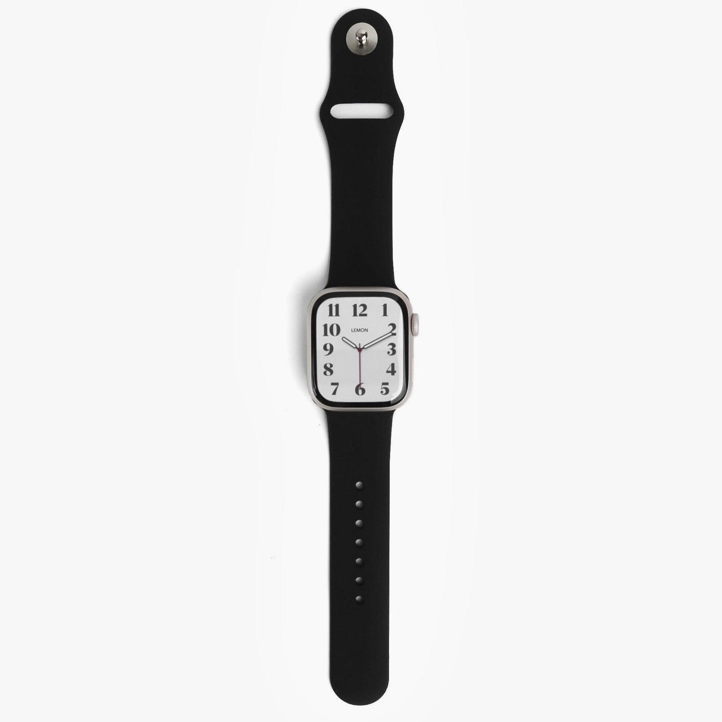 Classic Silicone Apple Watch Band - Black