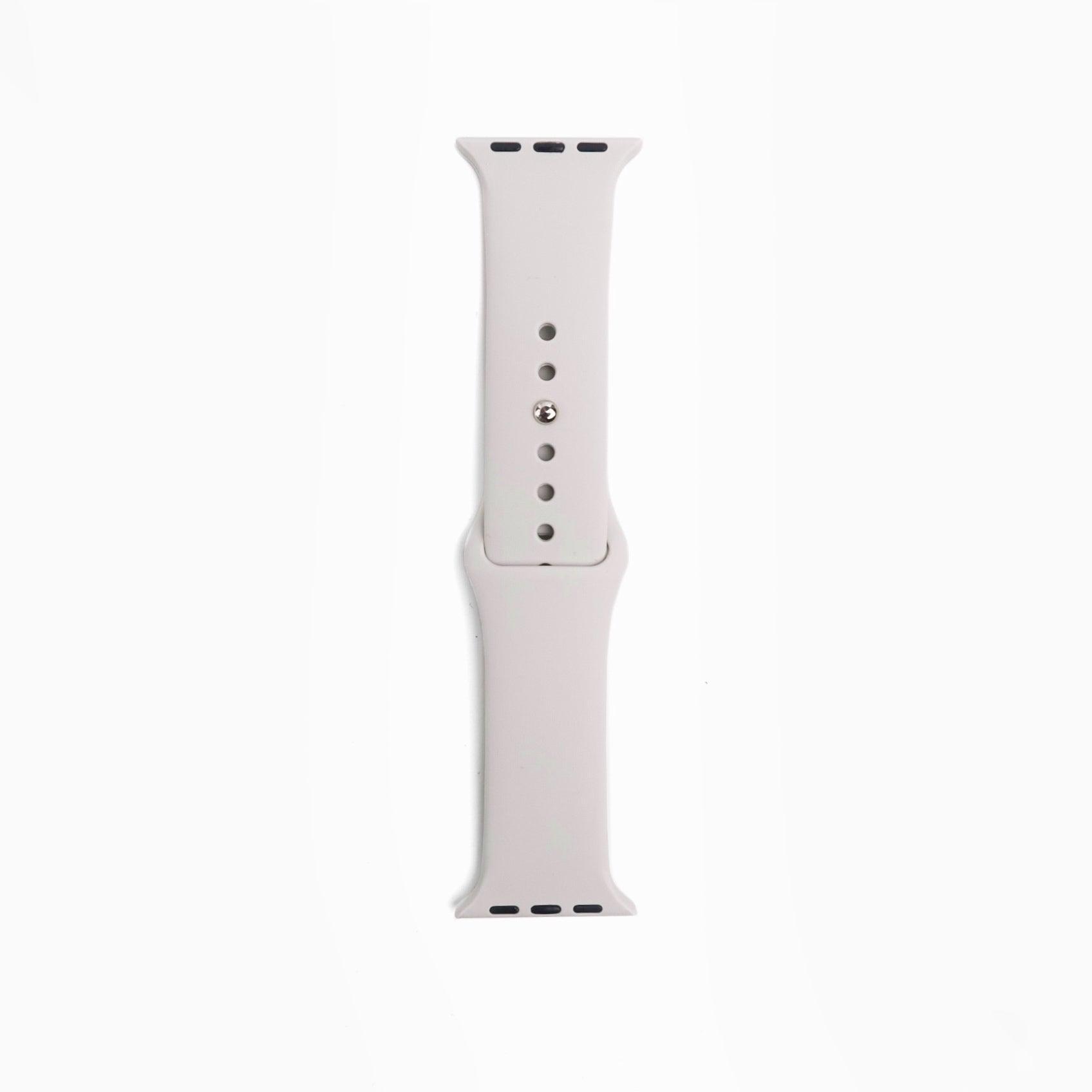 Classic Rubber Apple Watch Band - Starlight