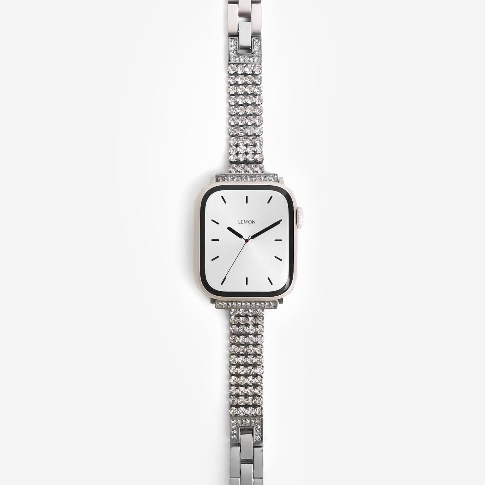 Lemon Muse Apple Watch Band - Silver – Lemon Straps