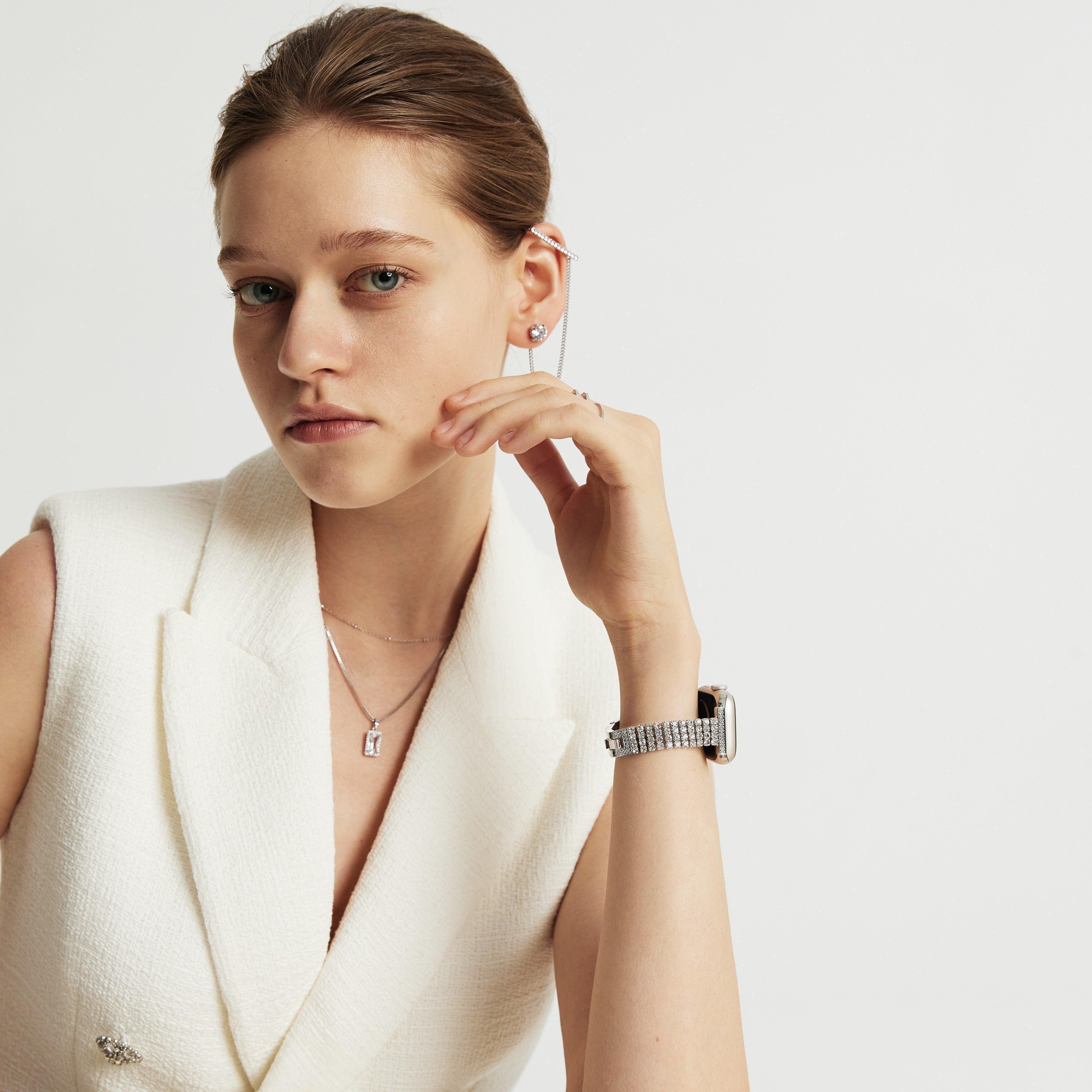Lemon Muse Apple Watch Band - Silver – Lemon Straps