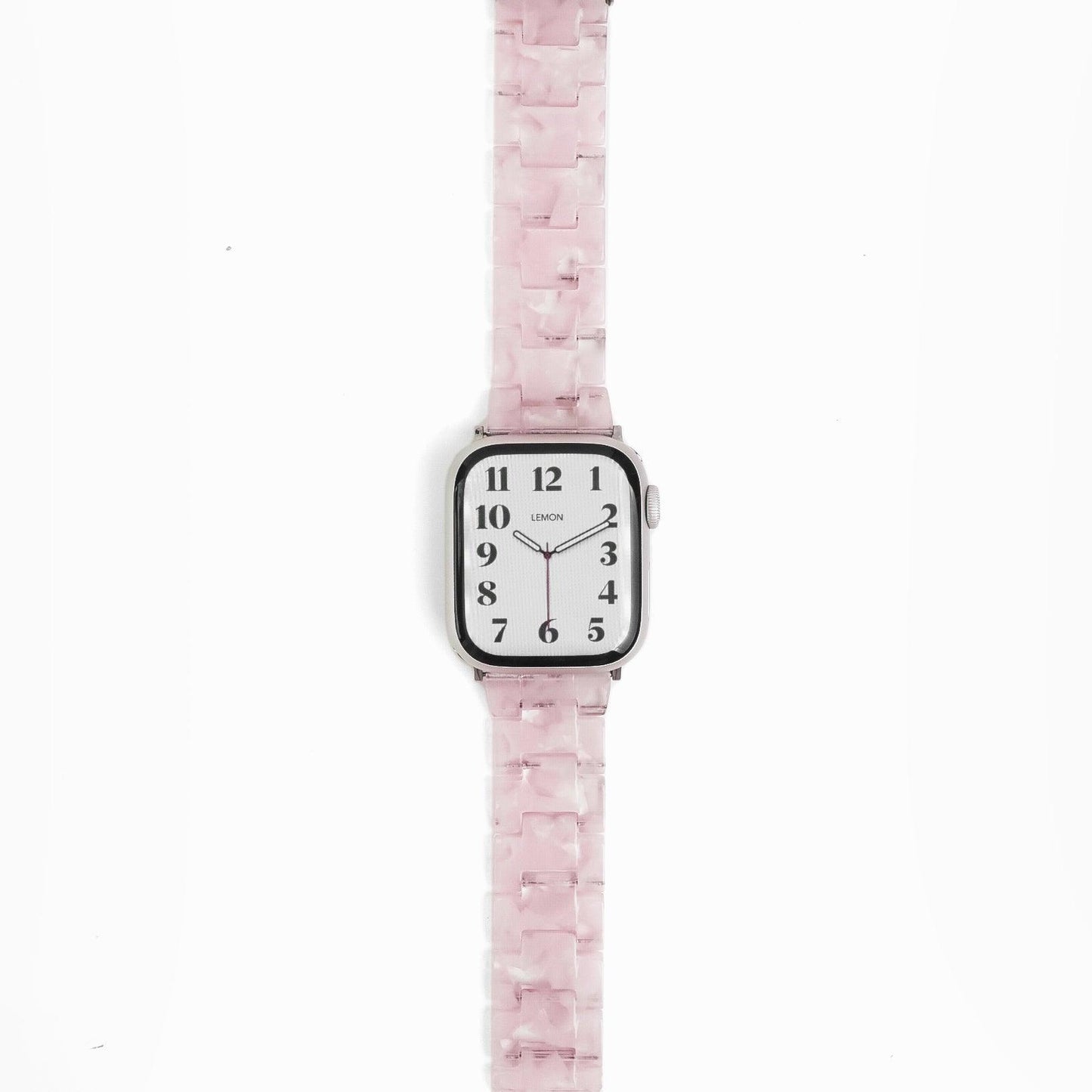 Polly Resin Apple Watch Band - Light Pink