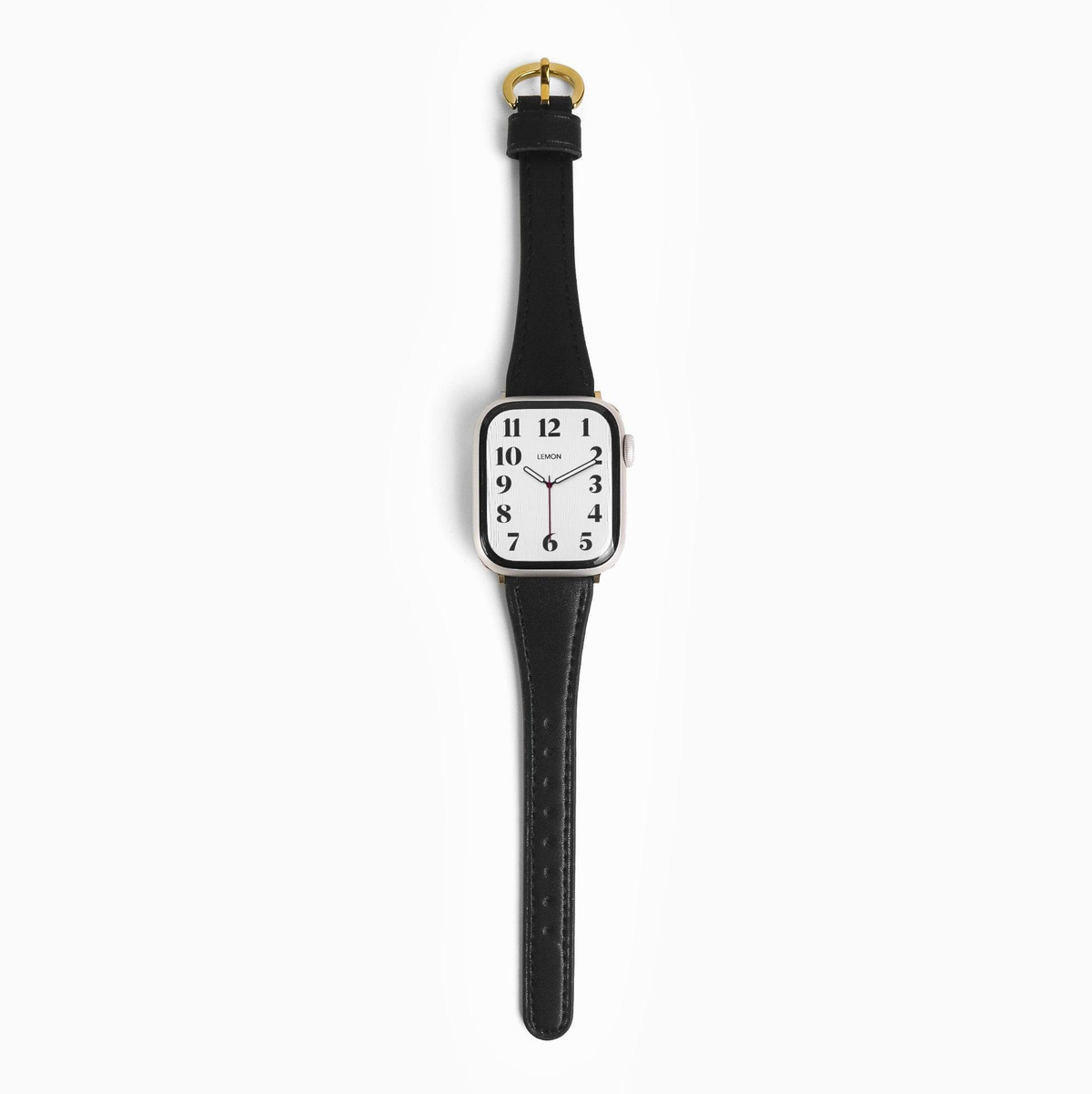 Slim Horseshoe Apple Watch Strap - Black