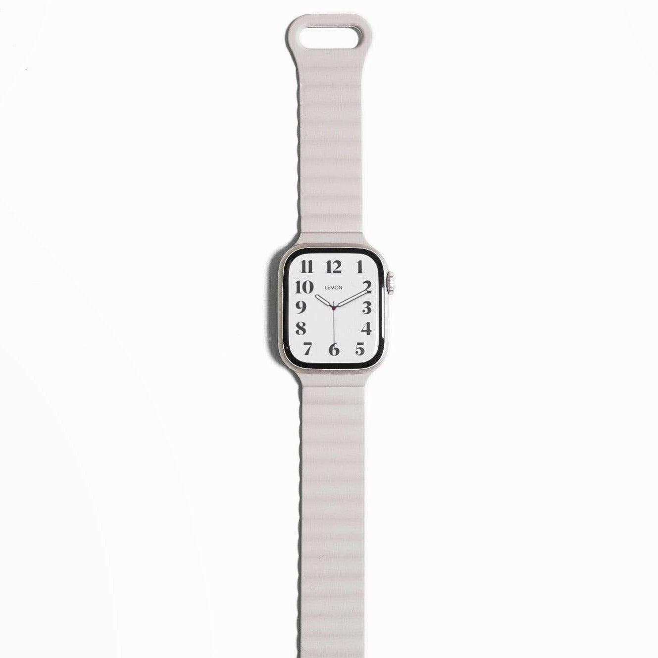 Snap Rubber Apple Watch Band - Starlight