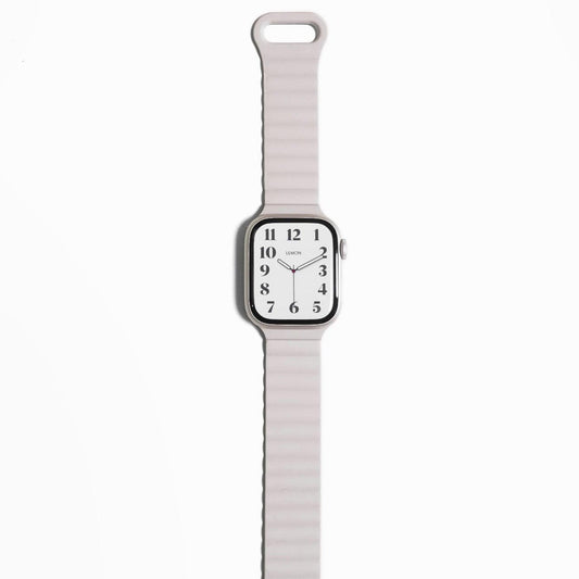 Snap Rubber Apple Watch Band - Starlight
