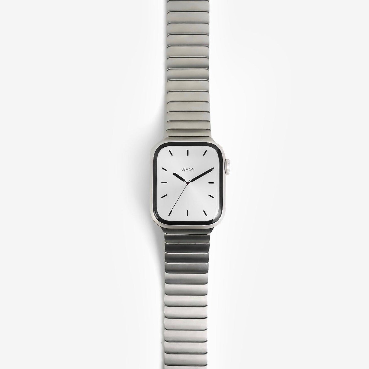 (St-Steel) Butterfly Link Apple Watch Band