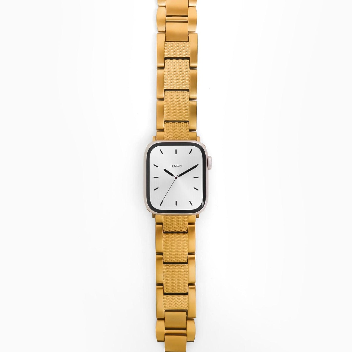 (St-Steel) Cape No.1 Apple Watch Band - 18k Gold Plated