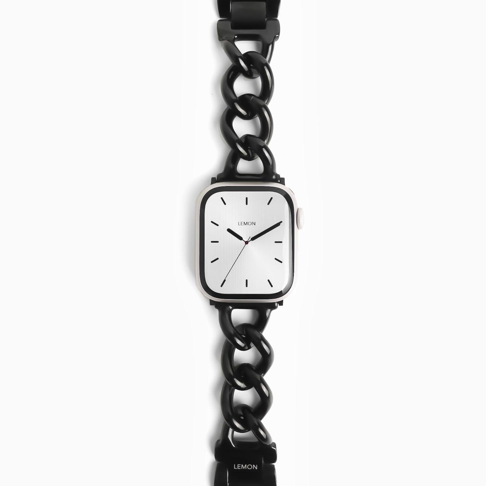 (St-Steel) Timeless Vol.2 Apple Watch Bracelet - Black