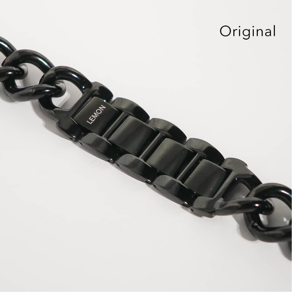 (St-Steel) Timeless Vol.2 Apple Watch Bracelet - Black
