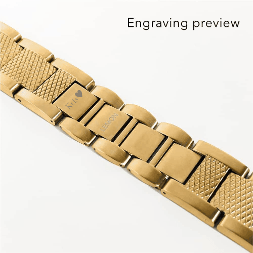 (St-Steel) Cape No.1 Bracelet - 18k Gold Plated