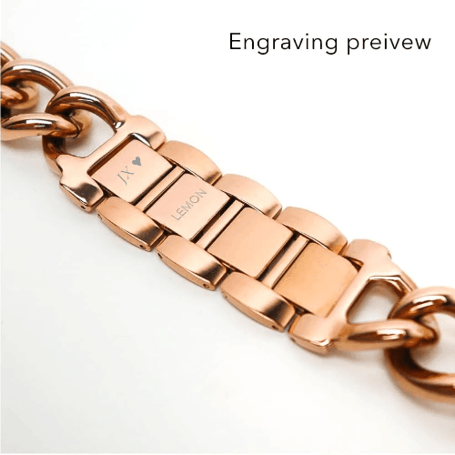 (St-Steel) Timeless Vol.2 Bracelet - 18k Rose Gold Plated