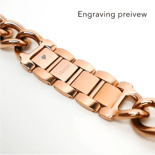 (St-Steel) Timeless Vol.2 Bracelet - 18k Rose Gold Plated